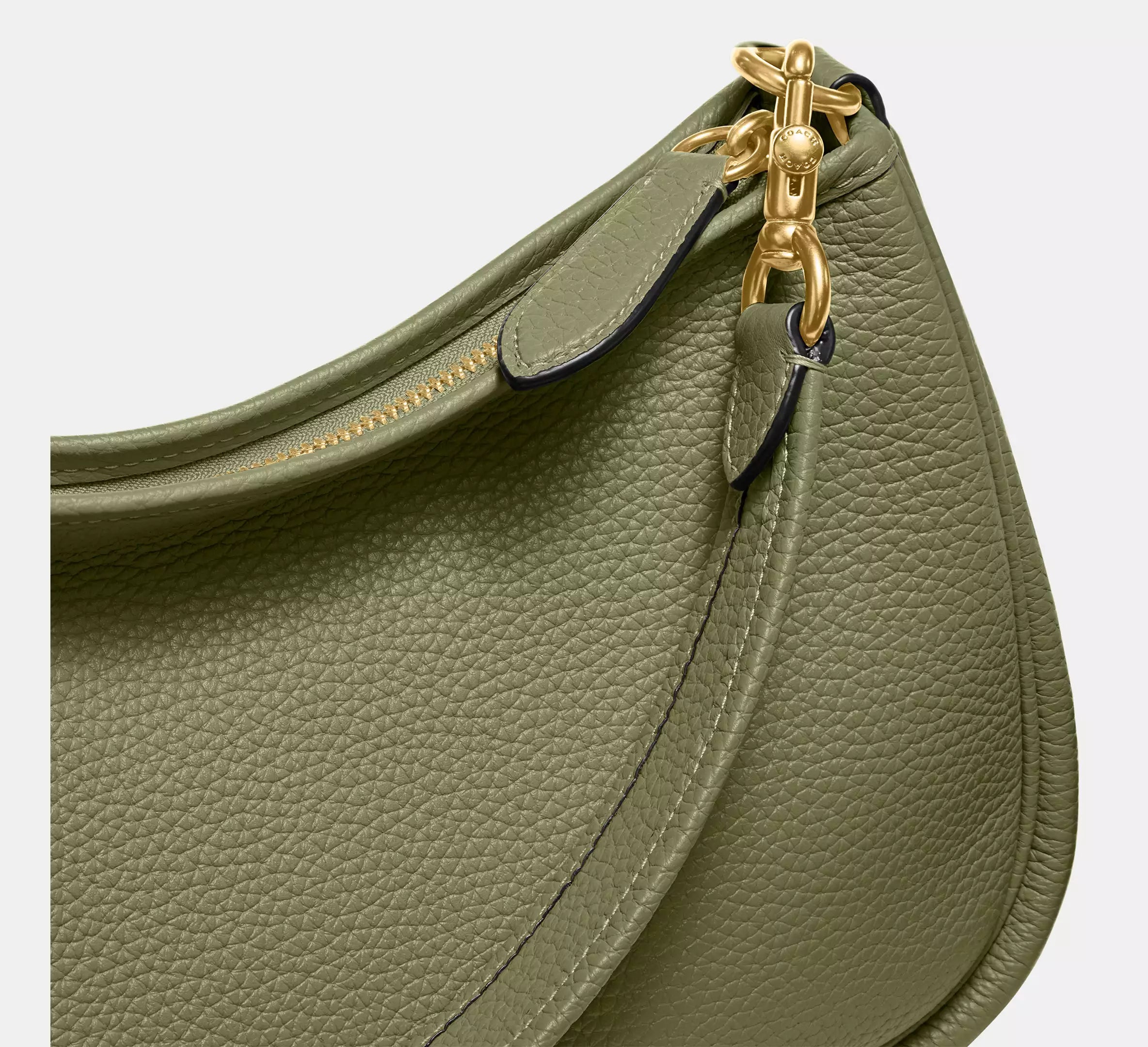 Coach Women's Soft Pebble Leather Cary Convertible Crossbody