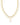 Kendra Scott Deliah Gold Multi Strand Necklace - Iridescent Pink & White Mix