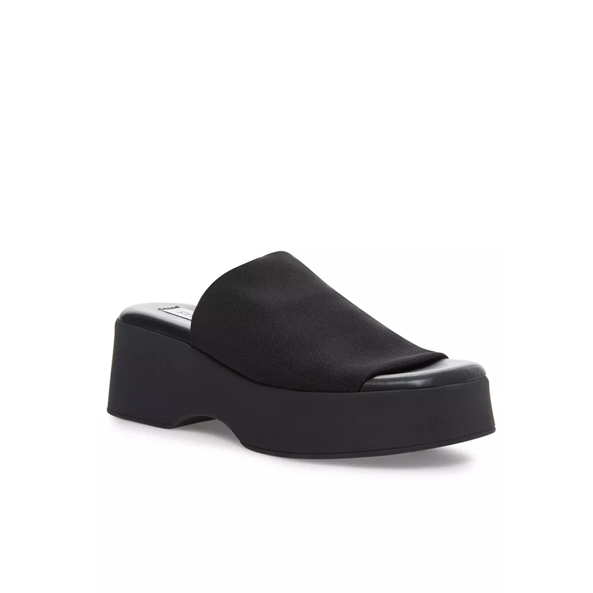 Steve Madden Women's Slinky30 Flatform Wedge Sandals - Black