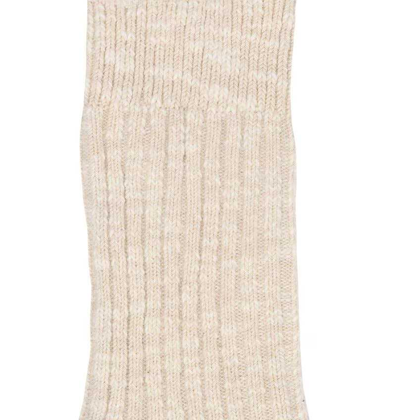 Birkenstock Women's Cotton Slub Socks - Beige/White