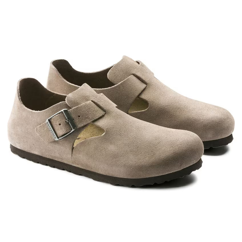 Birkenstock Women's London Suede Leather - Taupe