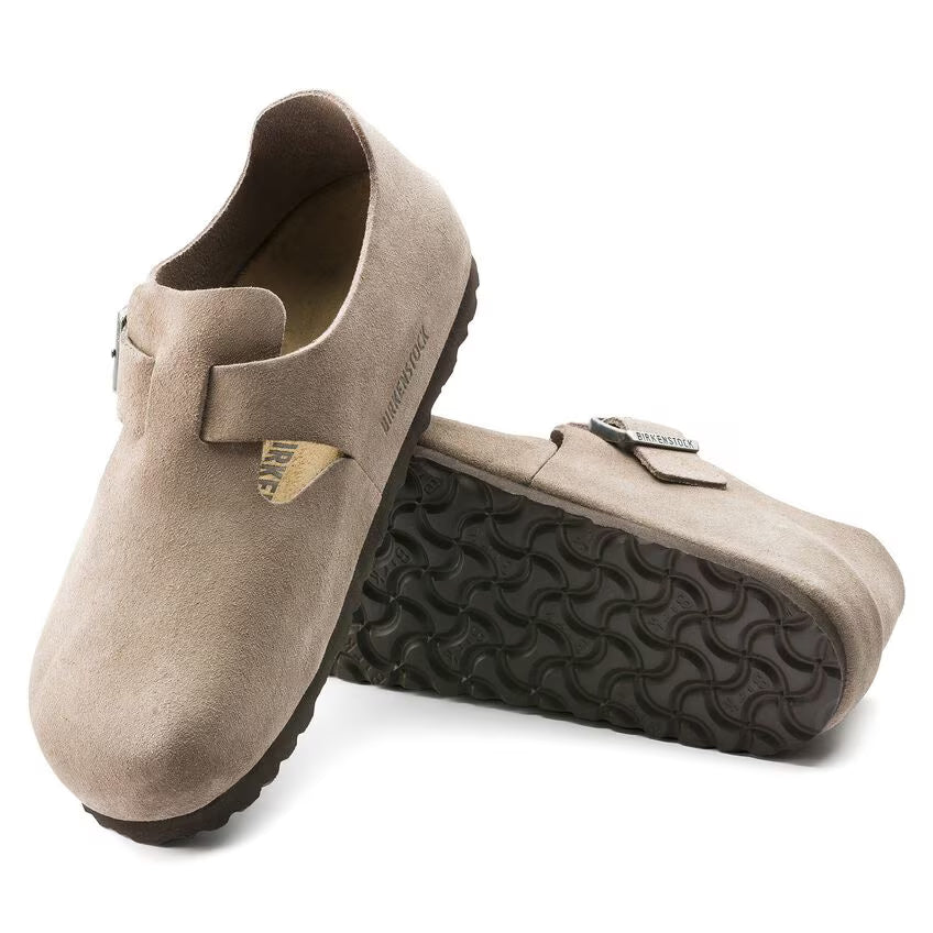 Birkenstock Women's London Suede Leather - Taupe