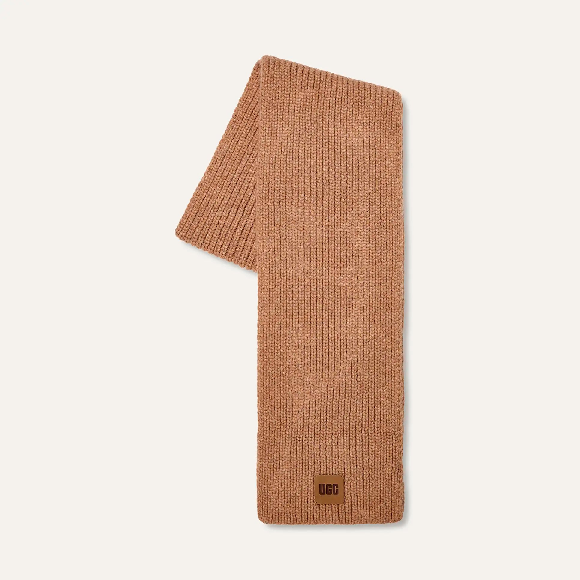 UGG Women's Chunky Rib Scarf | Camel