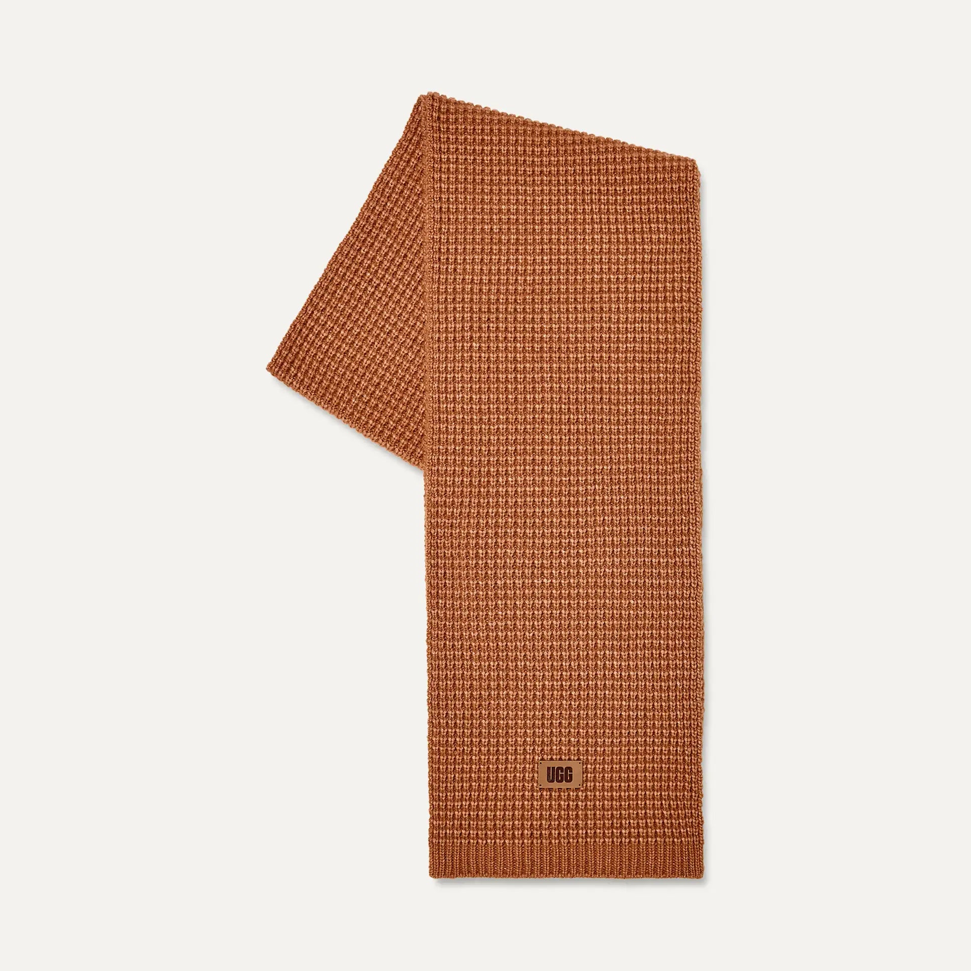UGG Men's Waffle Scarf | Chestnut