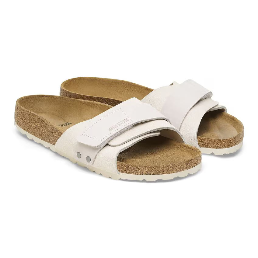 Birkenstock Women's Oita Suede Leather - Antique White