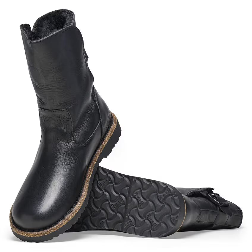 Birkenstock Women's Uppsala Shearling Leather - Black
