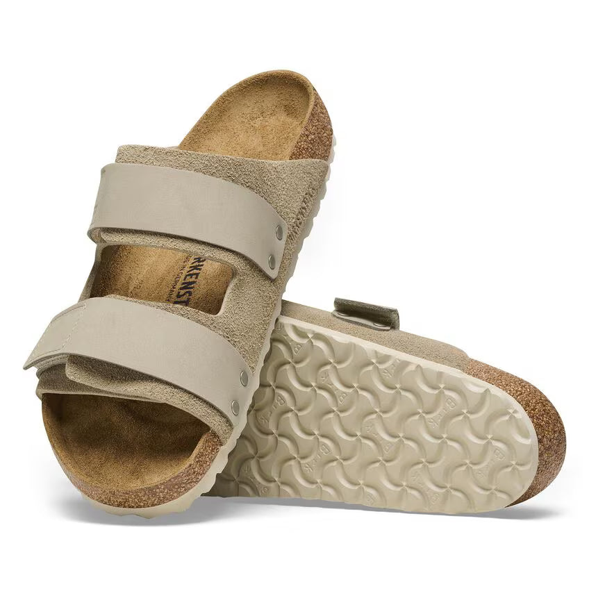 Birkenstock Women's Uji Nubuck-Suede Leather - Taupe