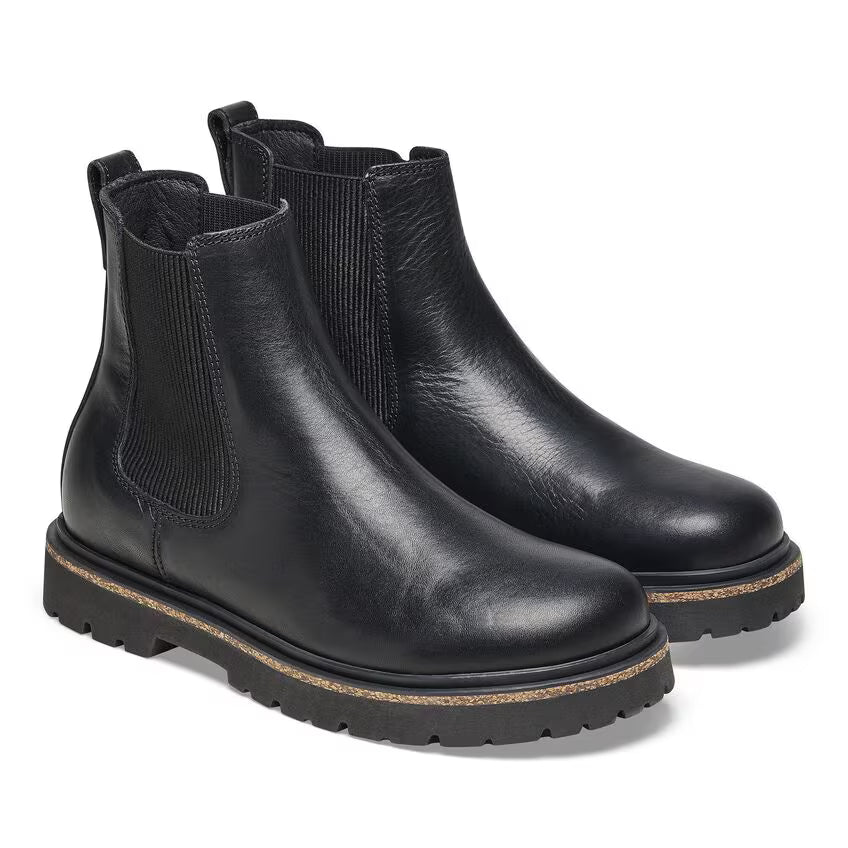 Birkenstock Women's Highwood Slip On Women Leather - Black