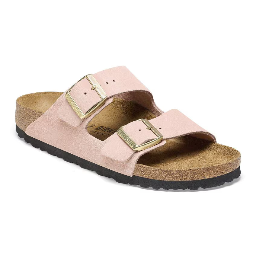 Birkenstock Women's Arizona Suede Leather - Light Rose