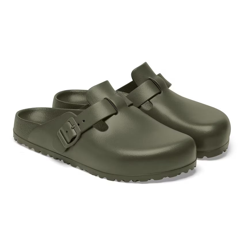 Birkenstock Men's Boston Essentials EVA - Khaki
