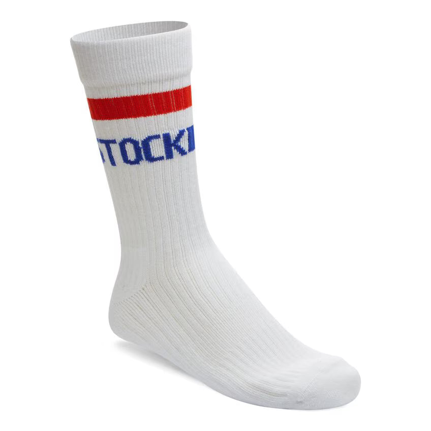 Birkenstock Men's Cotton Tennis Socks Cotton-Polyamide-Elastane - White