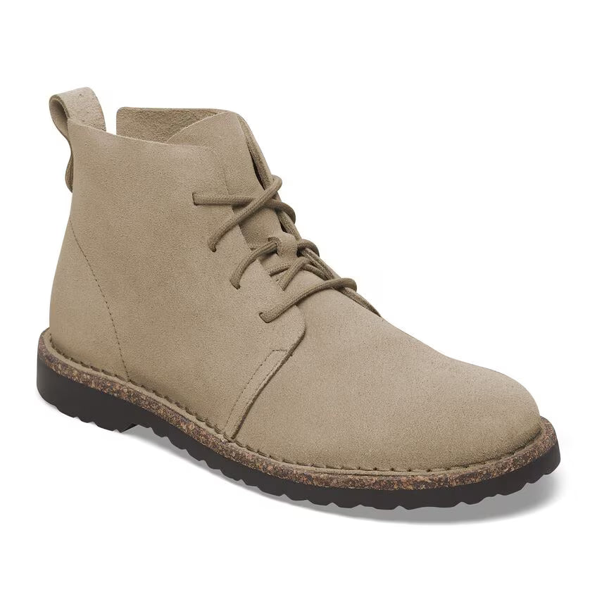 Birkenstock Men's Uppsala Mid Suede Leather - Taupe