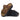 Birkenstock Women's Arizona Chunky Suede Leather - Dark Tea/ Black