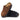 Birkenstock Women's Boston Chunky Suede Leather - Dark Tea/ Black
