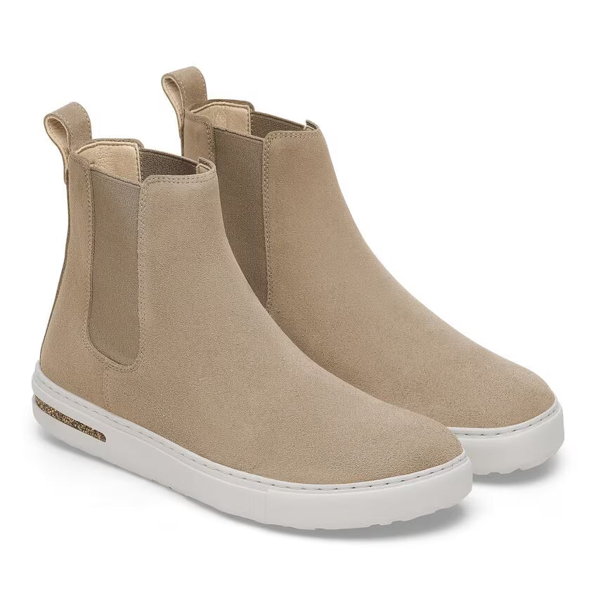 Birkenstock Women's Bend Chelsea Suede Leather - Taupe