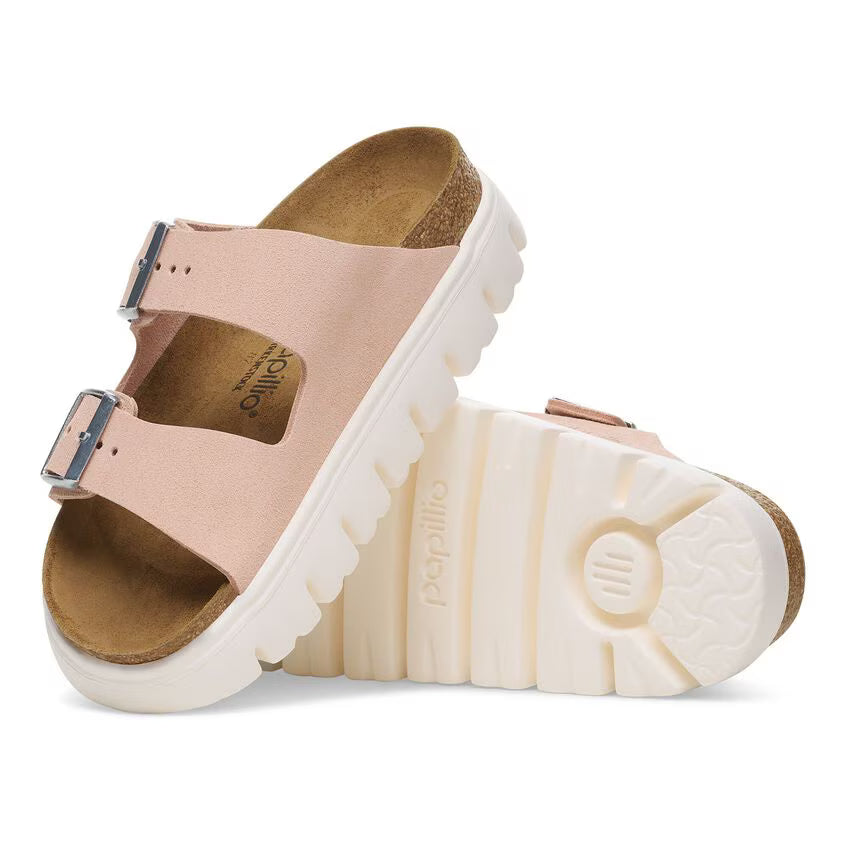Birkenstock Women's Arizona Chunky Suede Leather - Light Rose