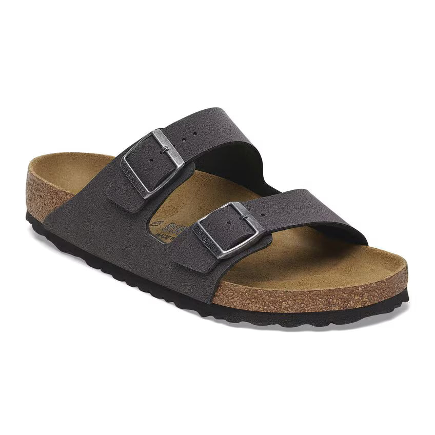 Birkenstock Men's Arizona Birkibuc - Velvet Gray
