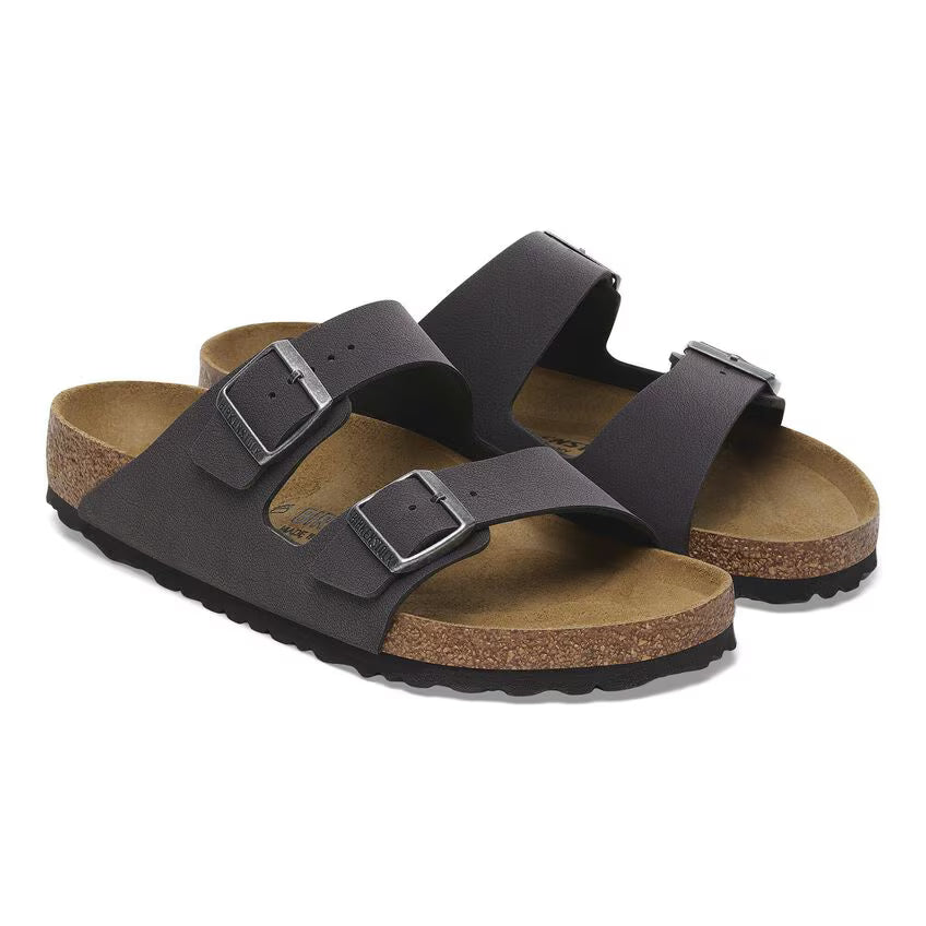 Birkenstock Men's Arizona Birkibuc - Velvet Gray
