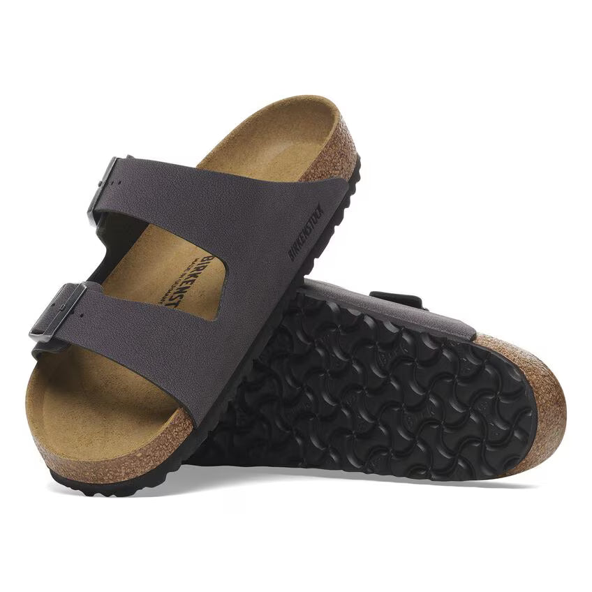 Birkenstock Men's Arizona Birkibuc - Velvet Gray