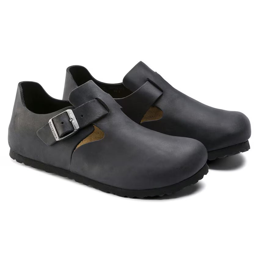 Birkenstock Women's London Oiled Leather - Black