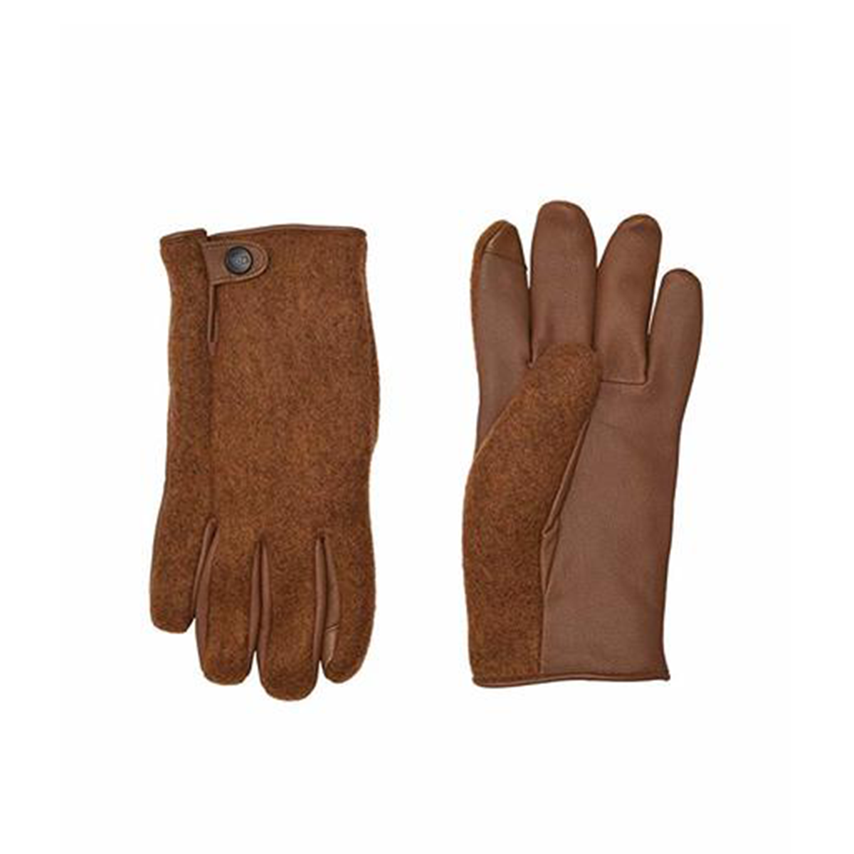 UGG Men's Snap Tab Fabric Tech Glove