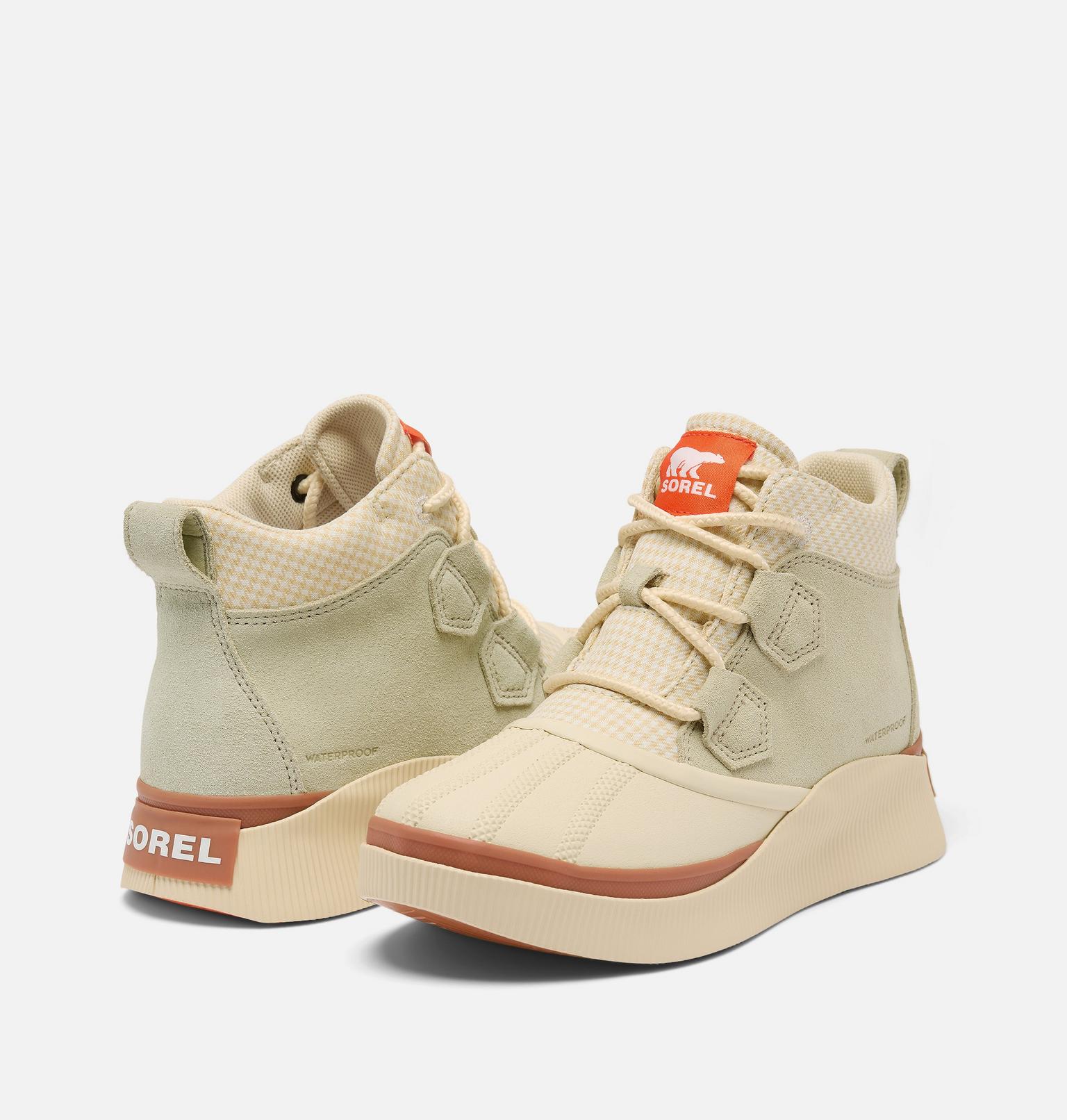 Sorel Women's OUT N ABOUT™ IV Classic Waterproof Boot| Light Aloe / Bleached Ceramic