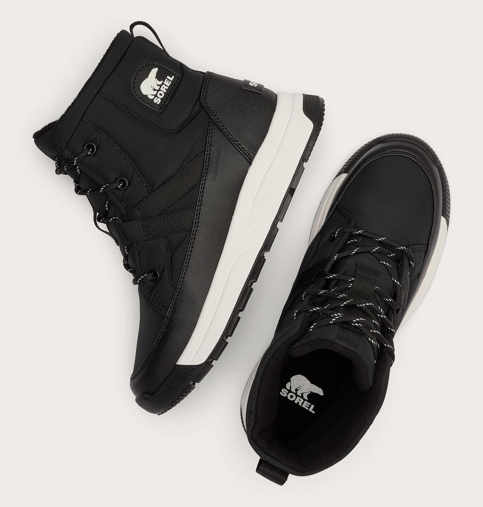 Sorel Women's WHITNEY™ III MID Waterproof Boot | Black / Sea Salt