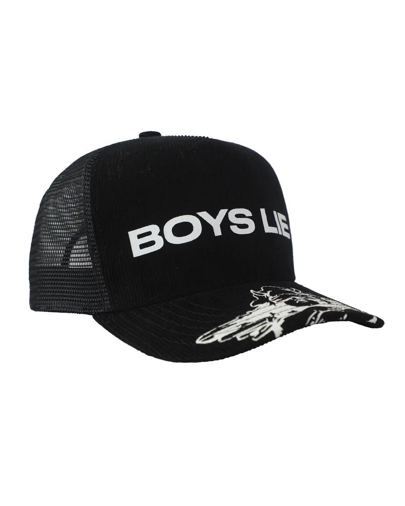 Boys Lie Women's Heavens Edge Trucker - Black