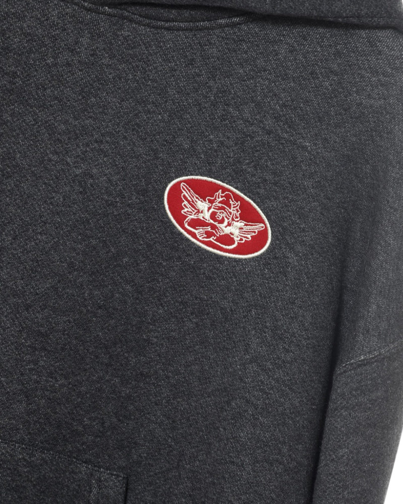 Boys Lie Women's Mon Cheri Racer Hoodie - Charcoal Heather