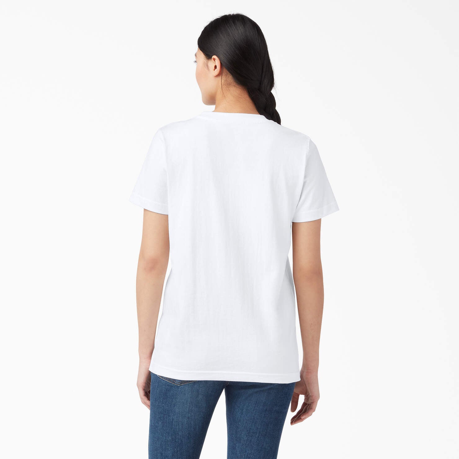 Dickies Women's Heavyweight Short Sleeve Pocket T-Shirt