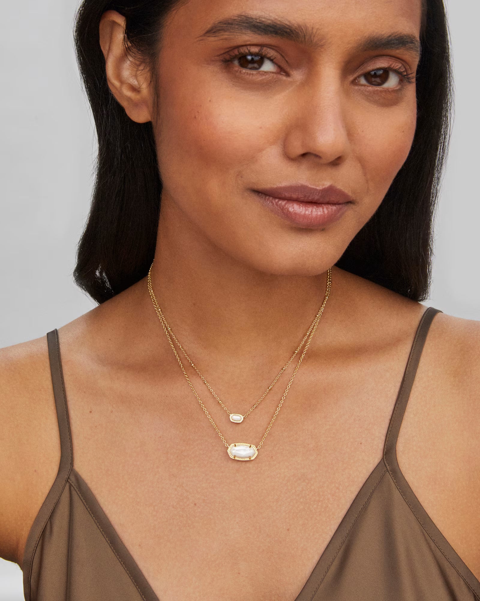 Kendra Scott Elisa Gold Gift Set of 2 in Gold - Ivory Mother-of-Pearl