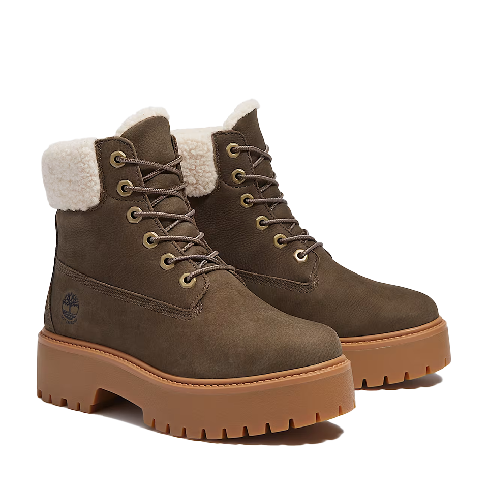 Timberland Women's Stone Street Warm-Lined Waterproof Platform Boot