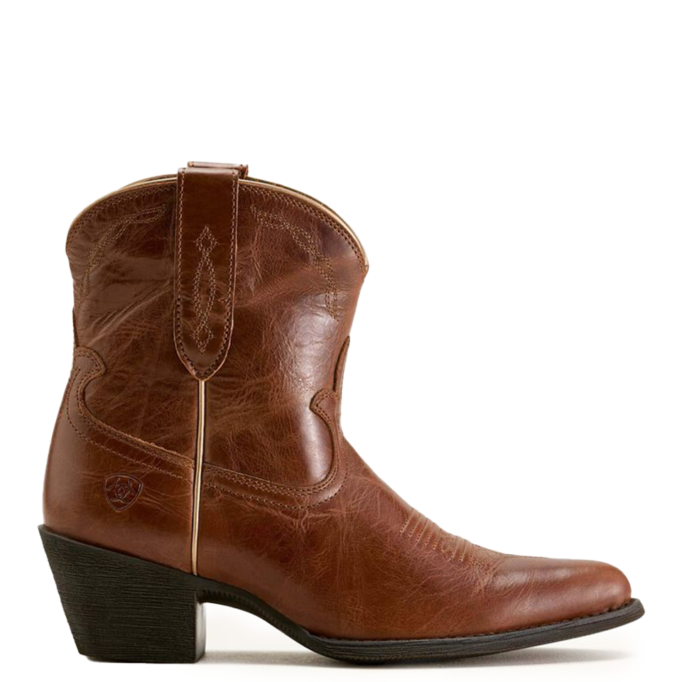 Ariat Women's Maggie J Toe Western Boot - Aged Sienna