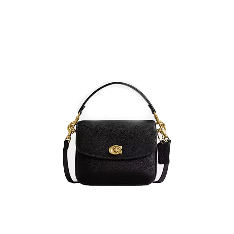 Coach Polished Pebbled Leather Cassie Crossbody 19