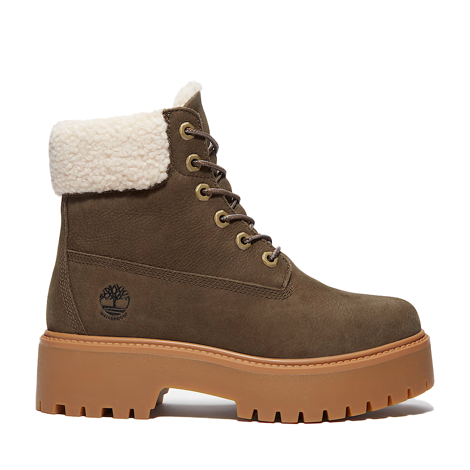 Timberland Women's Stone Street Warm-Lined Waterproof Platform Boot