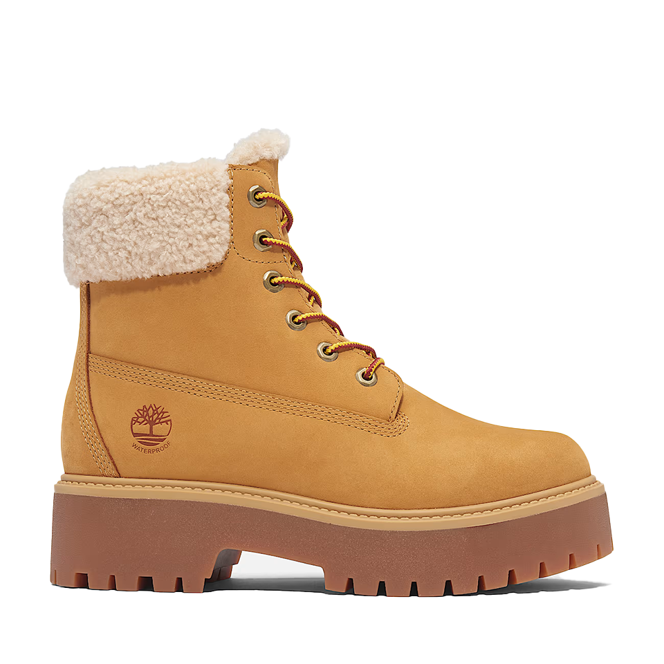 Timberland Women's Stone Street Warm-Lined Waterproof Platform Boot