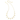 Kendra Scott Kinsley Strand Necklace in Gold - White CZ