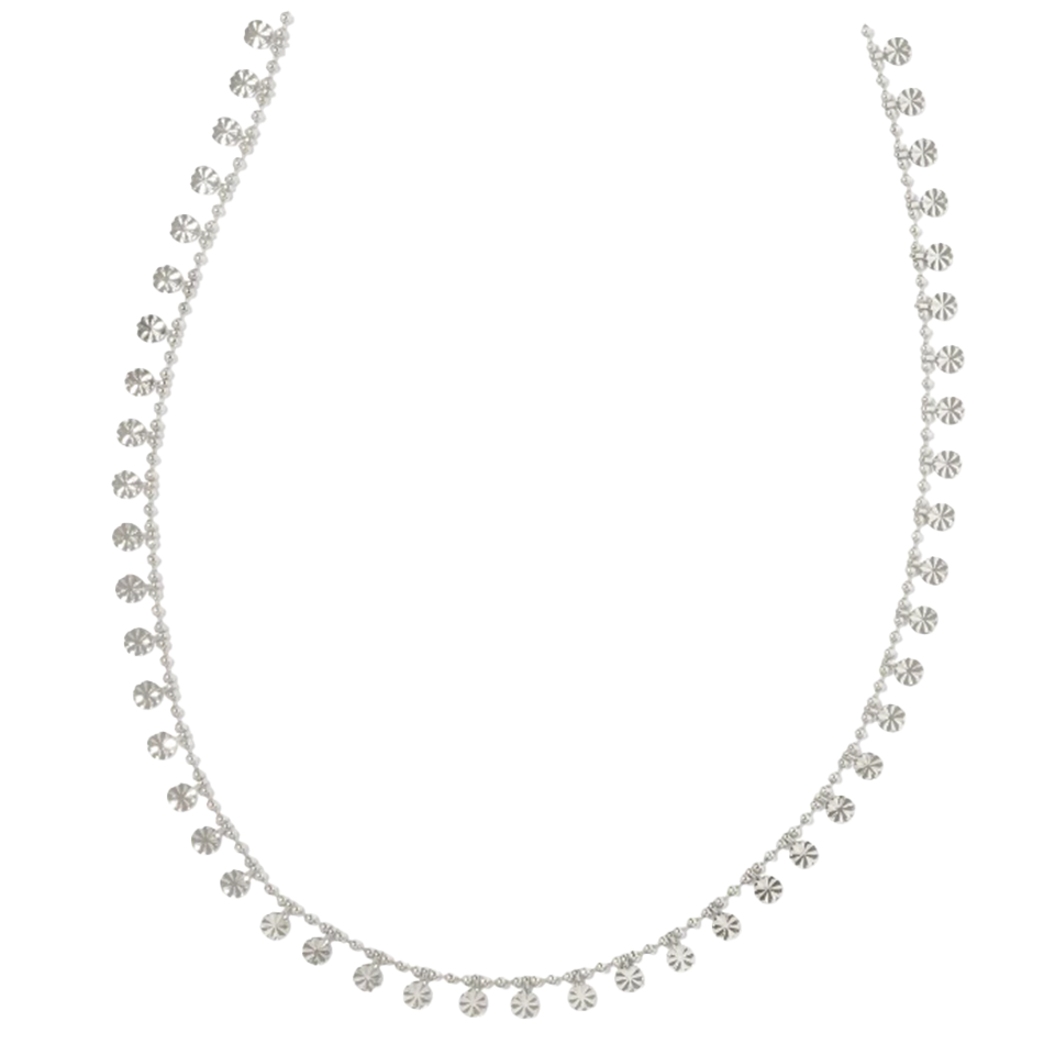 Kendra Scott  Ivy Chain Necklace in Silver - Silver