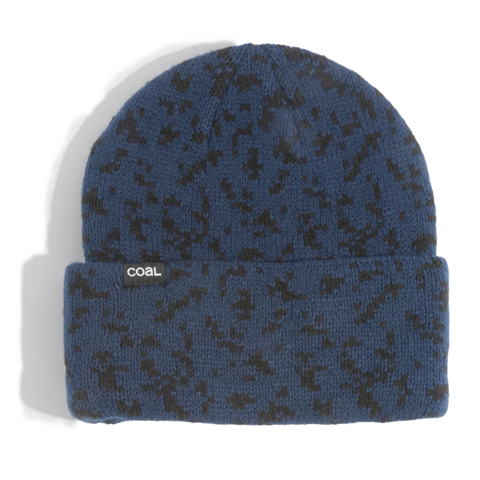 Coal The Wayne Beanie | Navy Grid Camo