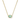 Kendra Scott Daphne Frame Short Pendant Necklace in Gold - Teal Amazonite
