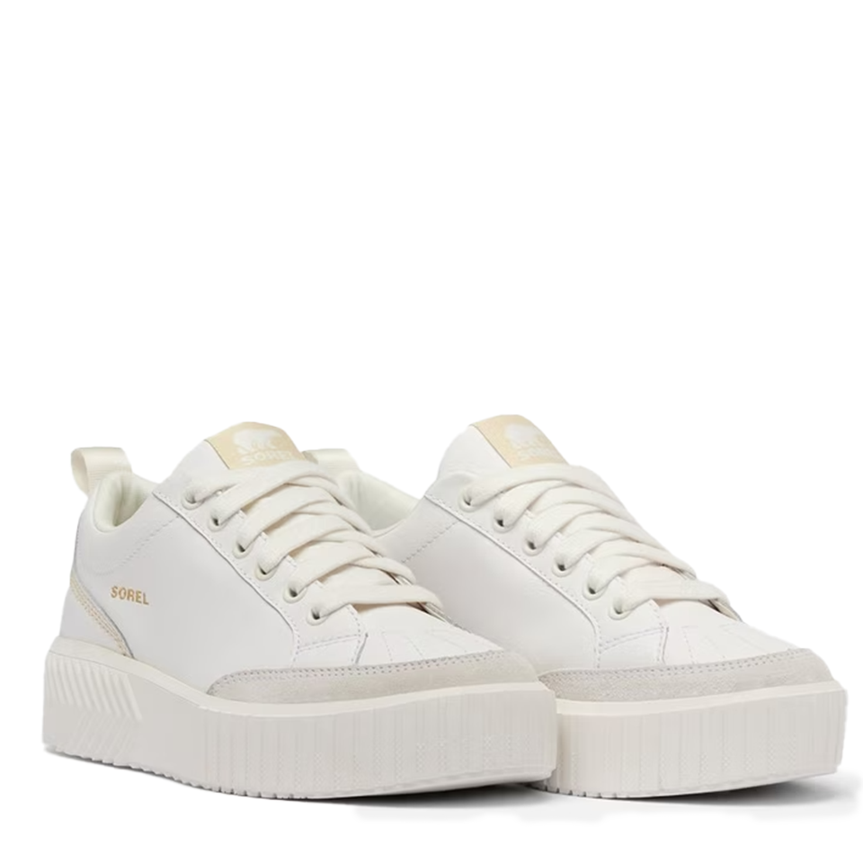 Sorel Women's ONA AVE™ Women's Low Waterproof Sneaker | Sea Salt/Bleached Ceramic