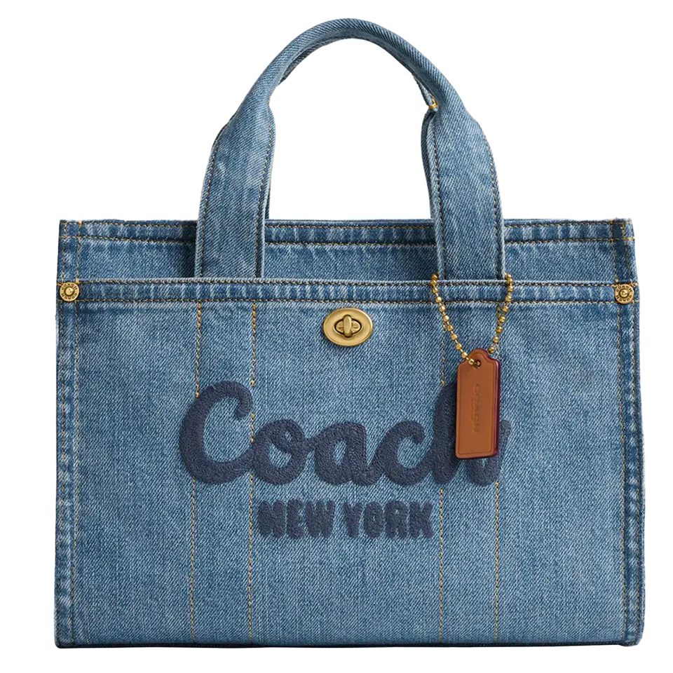 Coach Women's Denim Cargo Tote
