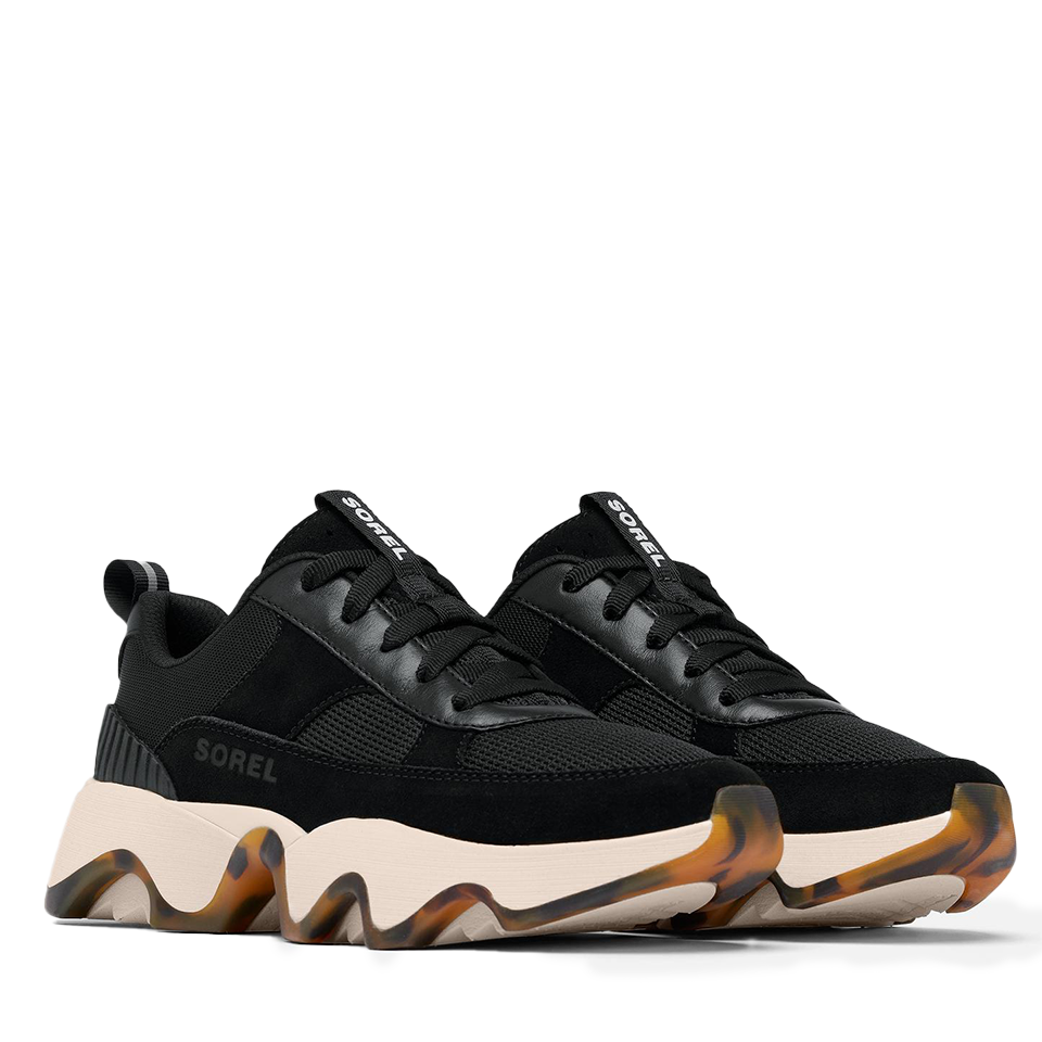 Sorel Women's KINETIC™ Impact II Wonder Lace Sneaker | Black/Chalk