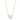 Kendra Scott Ari Heart Pendant Necklace in Gold - Dichroic Glass