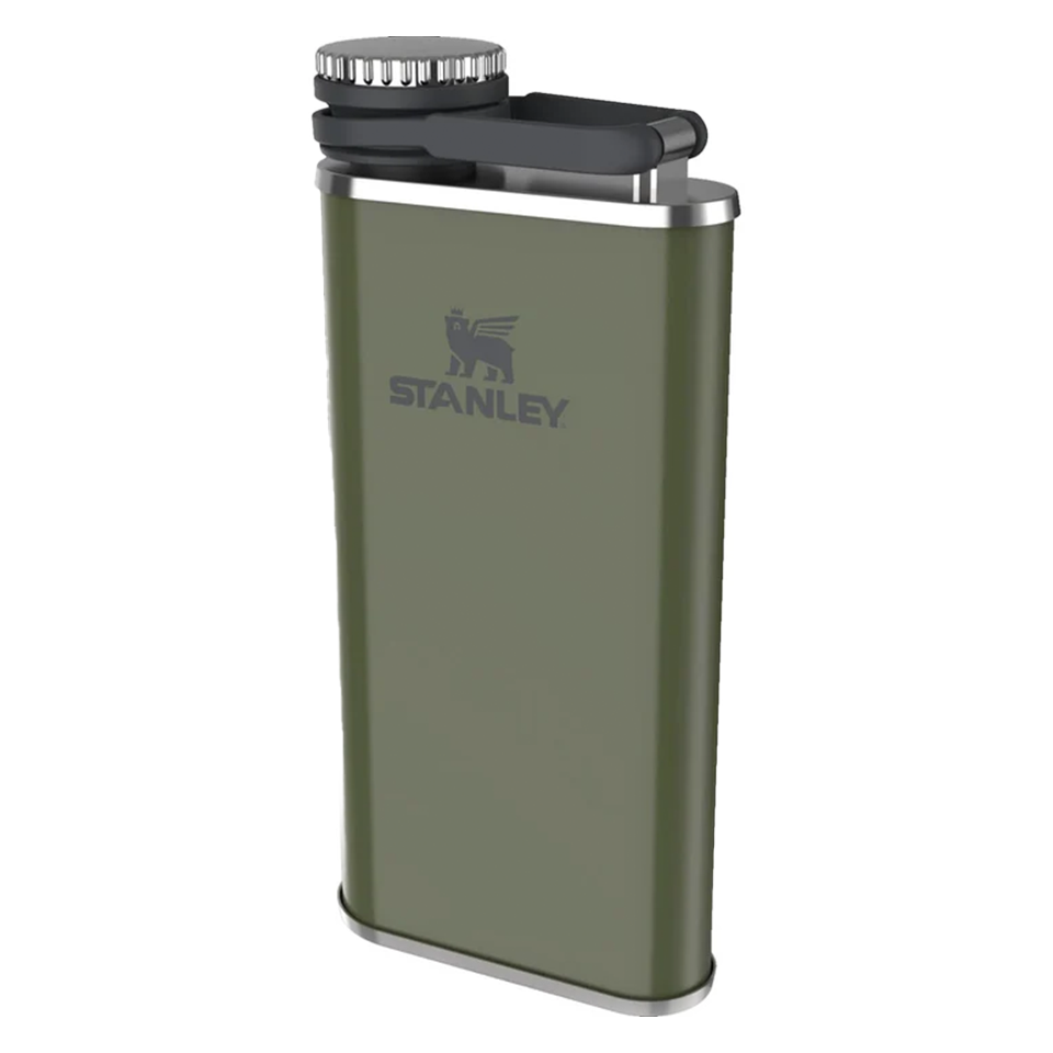 Stanley Classic Easy Fill Wide Mouth Flask | 8 OZ - Dried Pine