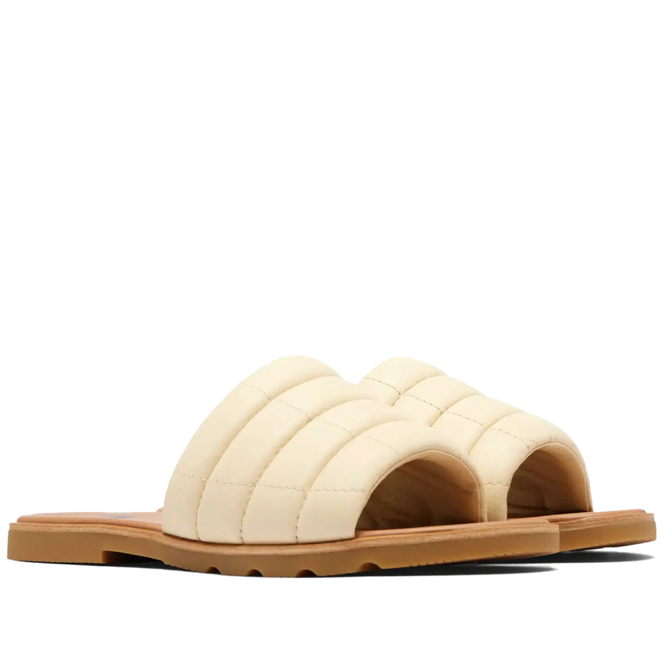 Sorel Women's Ella™ III Slide Flat Sandal | Honey White/Gum