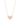 Kendra Scott Ari Heart Pendant Necklace in Gold - Rose Quartz