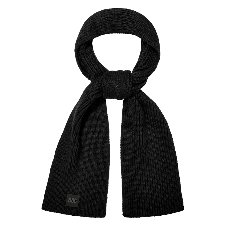 UGG Women's Chunky Rib Scarf | Black