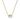 Kendra Scott Daphne Frame Short Pendant Necklace in Gold - Light Pink Mother-of-Pearl