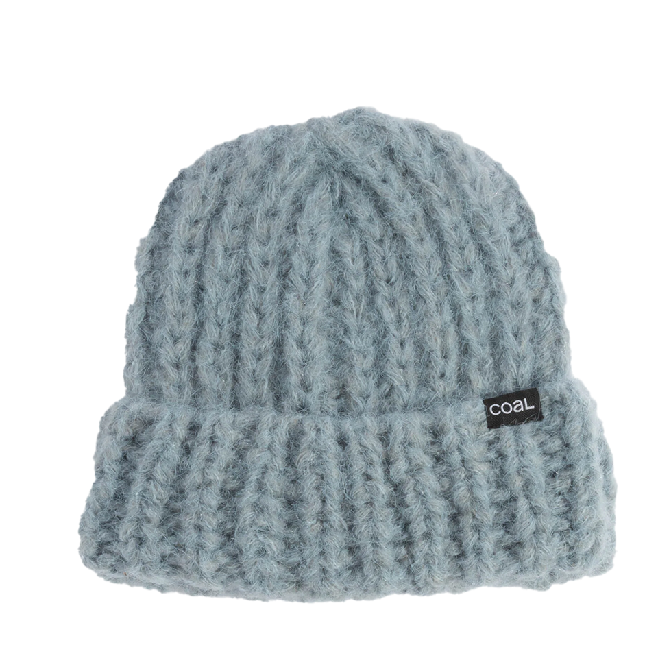 Coal The Aurora Plush Beanie | Shale Blue